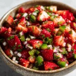 Easy Strawberry Jalapeño Salsa