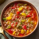 Easy Stuffed Pepper Soup Recipe