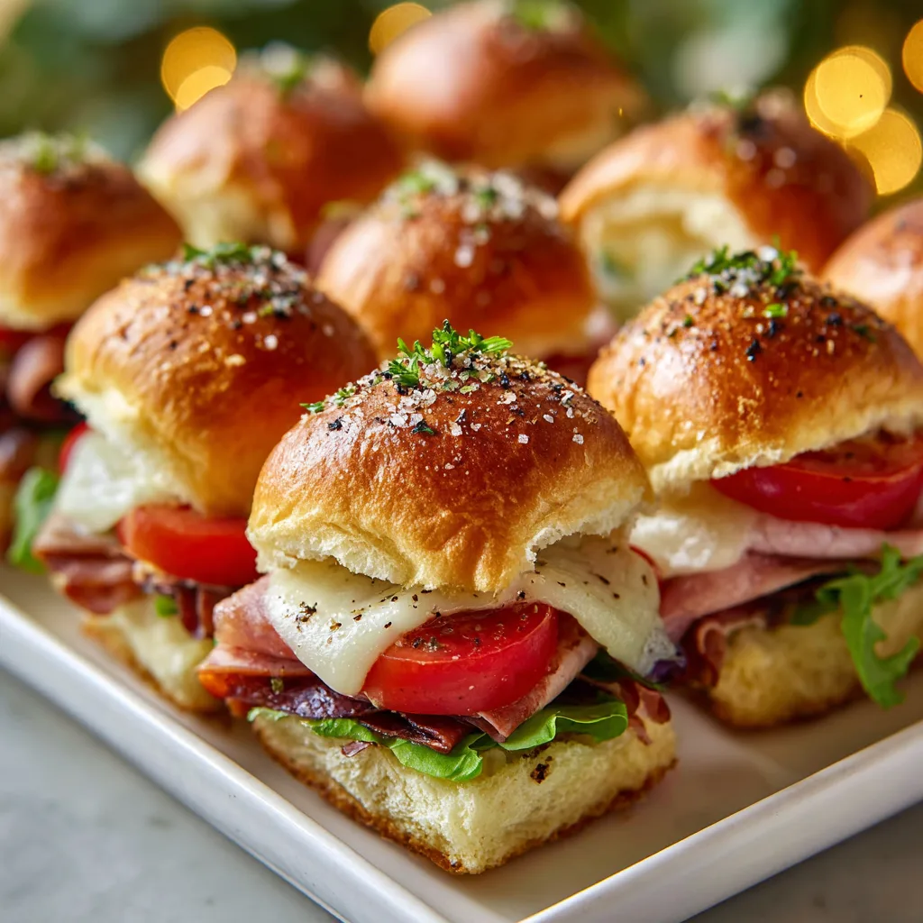 Family-Friendly Italian Grinder Sliders: Delicious Bite-sized Sandwiches for Any Occasion!