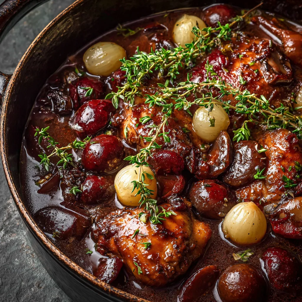 French Coq au Vin