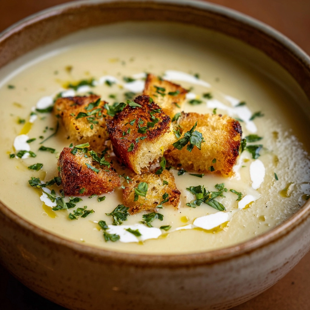 Garlic Soup (Velouté) • Country French Recipe