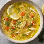 Greek Lemon Chicken Soup - An Organized Chaos