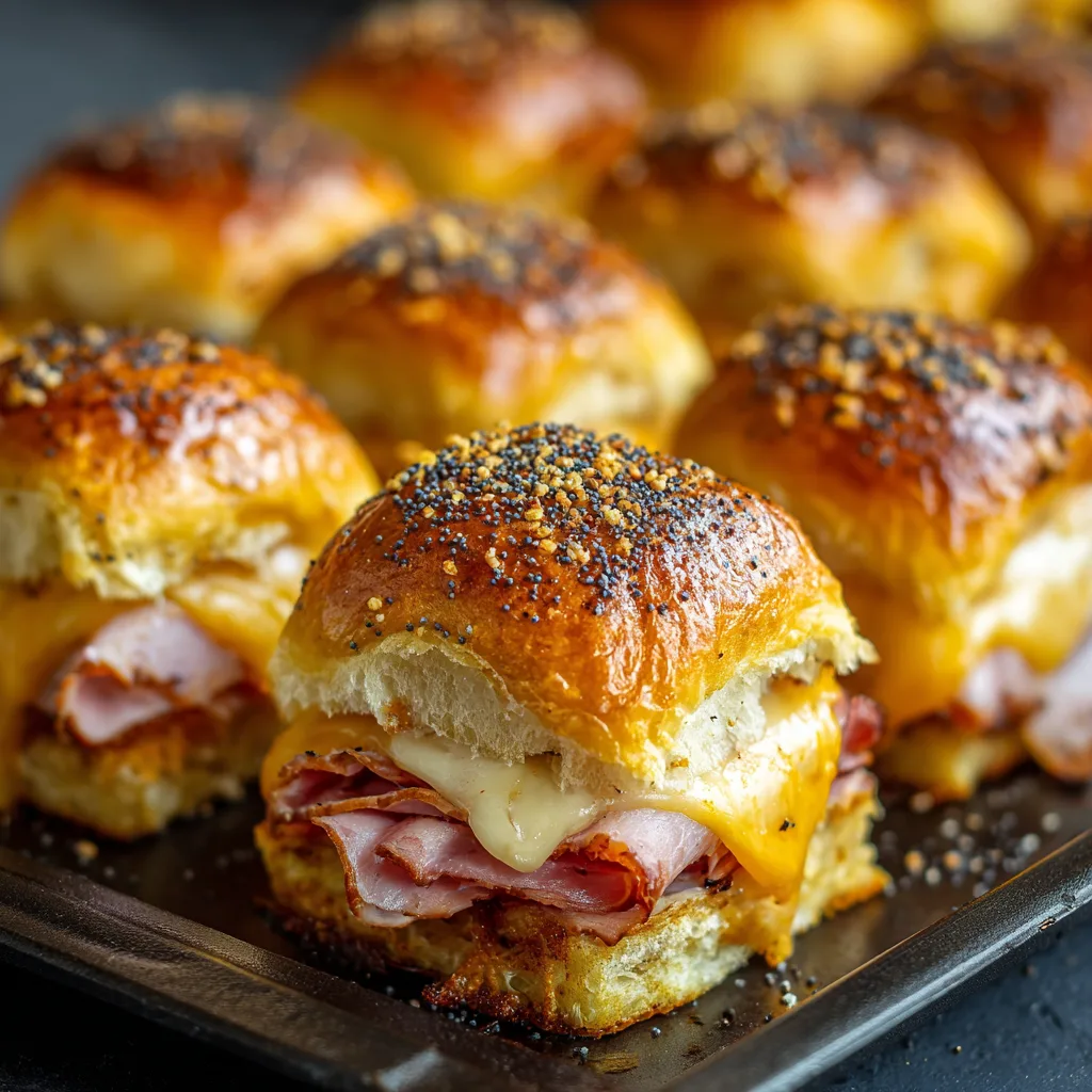 Ham and Cheese Sliders