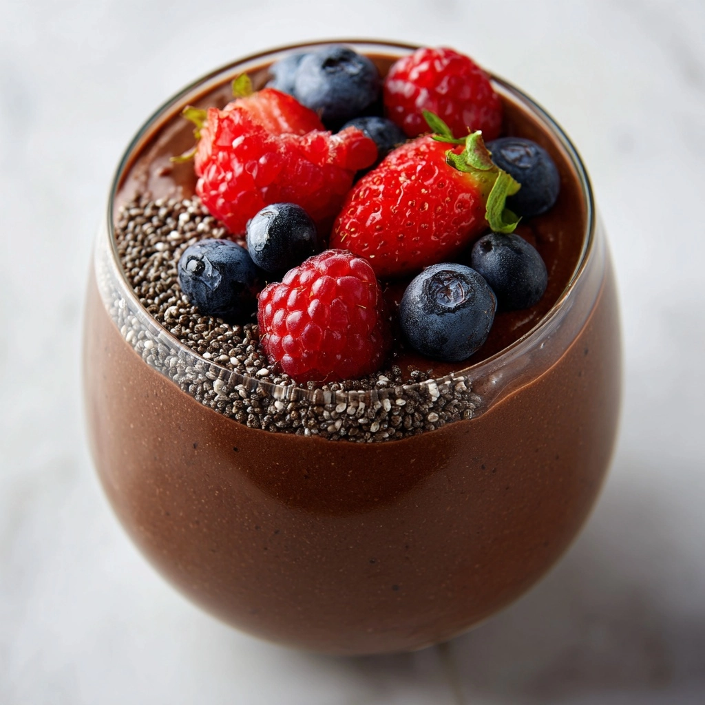 High Protein Chocolate Chia Seed Pudding That's Easy To Make!