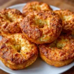 High Protein Cottage Cheese Bagels (Oven or Air Fryer)
