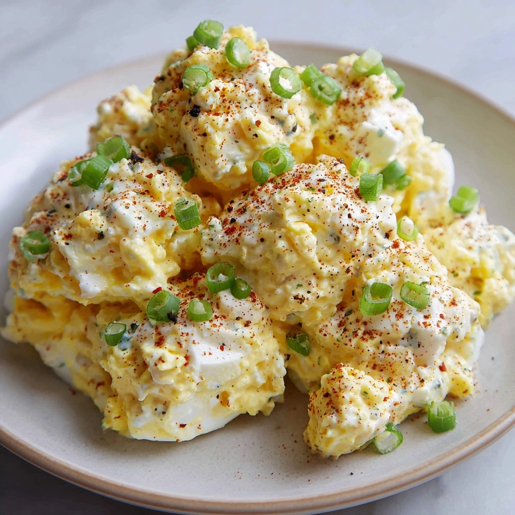 High Protein Cottage Cheese Egg Salad - no mayo!