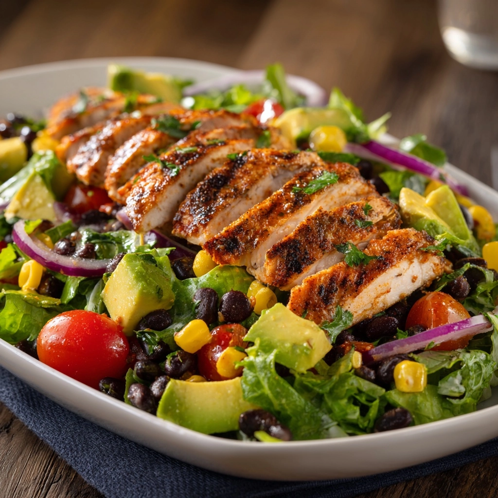 High Protein Southwest Chicken Salad