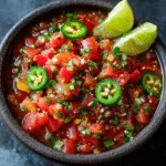 Homemade Salsa Recipe {Restaurant Style}