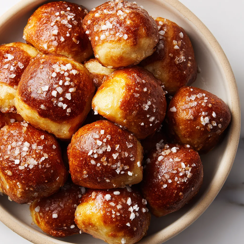 Homemade Soft Pretzel Bites