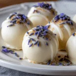 Honey Lavender White Chocolate Truffles