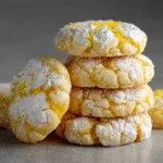 Lemon Crinkle Cookies - Herbs & Flour