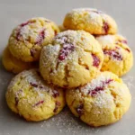 Lemon Raspberry Cookies [35 Minutes] - Chasety