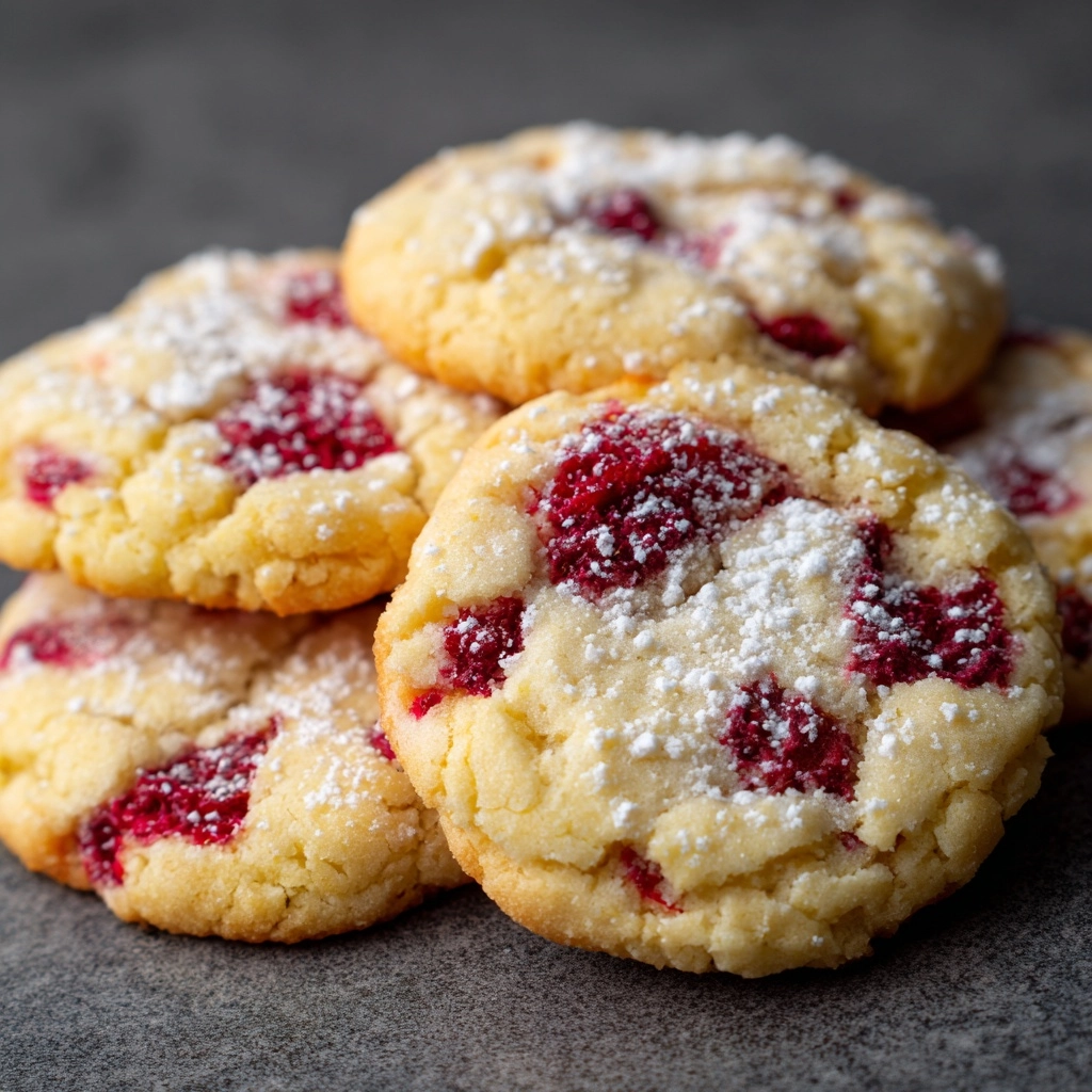 Lemon Raspberry Cookies