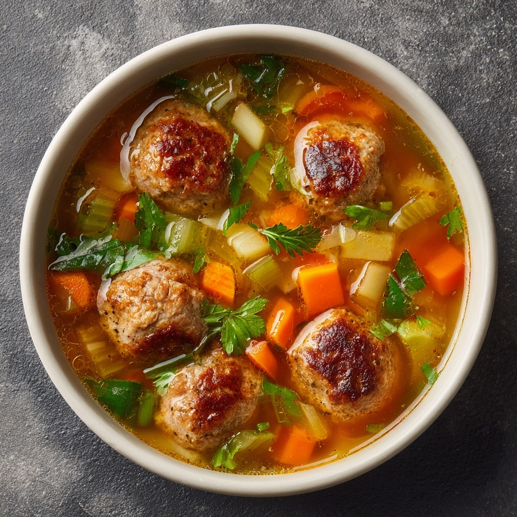 Meatball Soup Recipe
