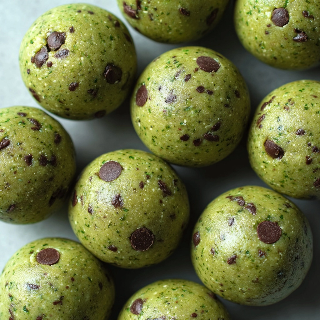Mint Chocolate Chip Protein Balls