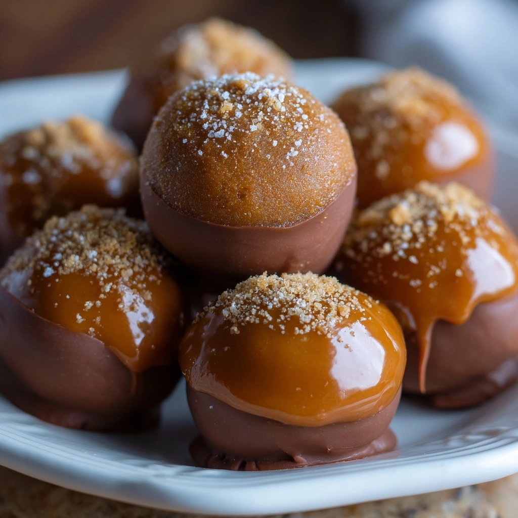 No-Bake Biscoff Truffles