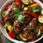One Pan Balsamic Chicken
