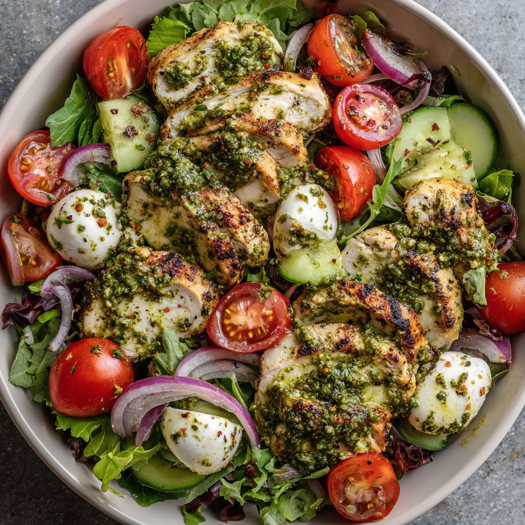 Pesto Chicken Salad