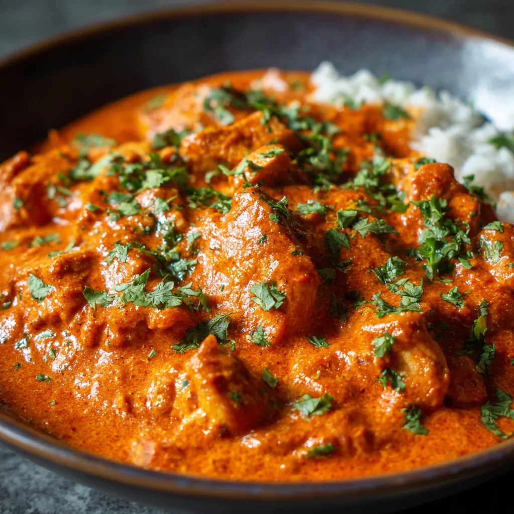 Quick & Easy Homemade Butter Chicken
