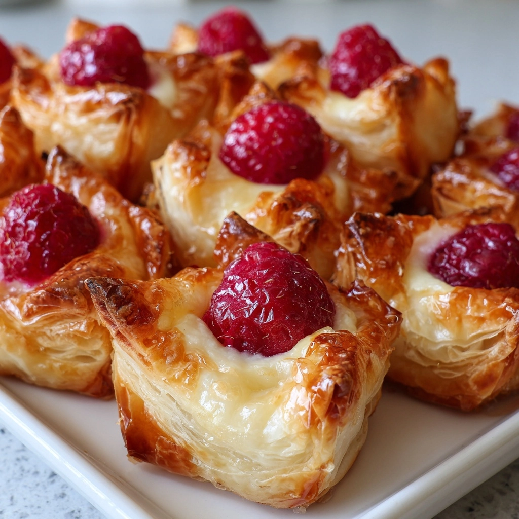 Raspberry Cream Cheese Bites