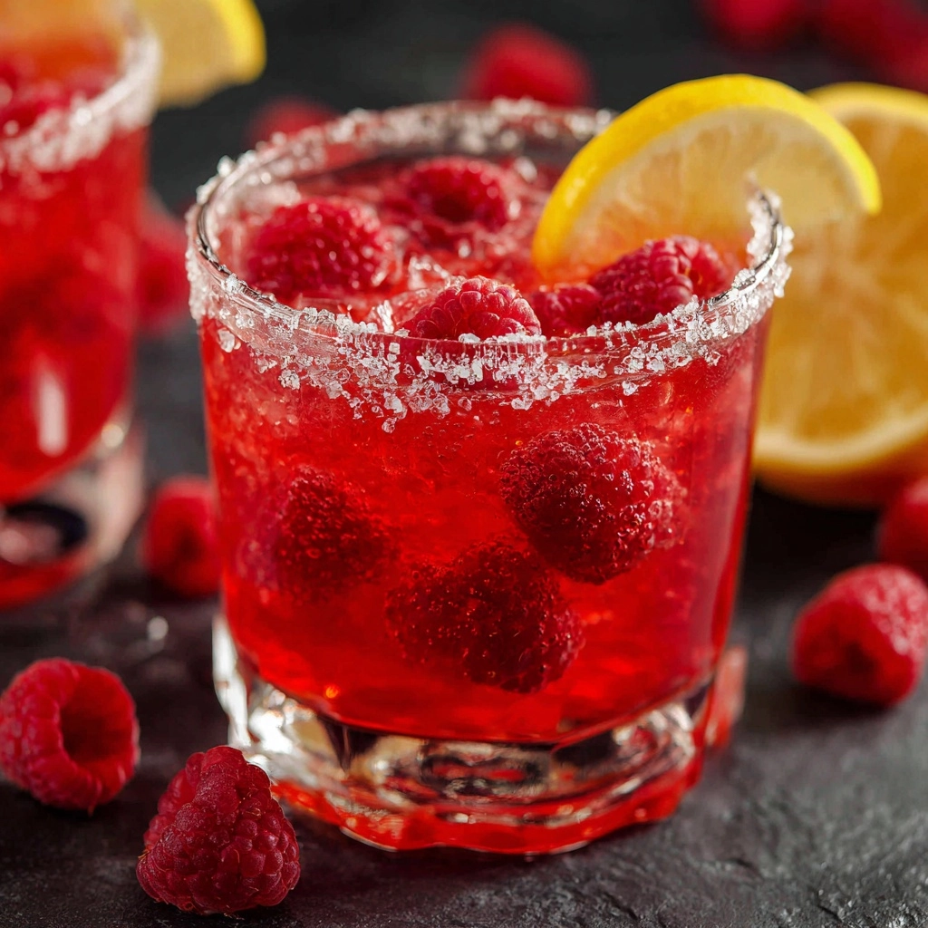 Raspberry Lemon Drop Cocktail Recipe