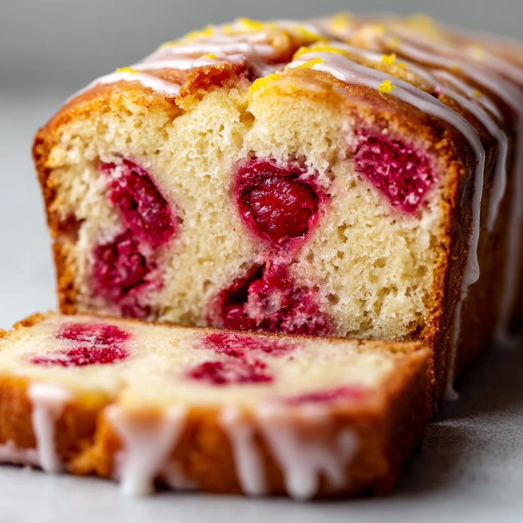 Raspberry Lemon Loaf