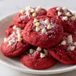 Red Velvet Cake Mix Cookies