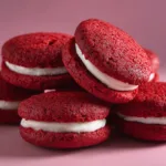 Red Velvet Sandwich Cookies