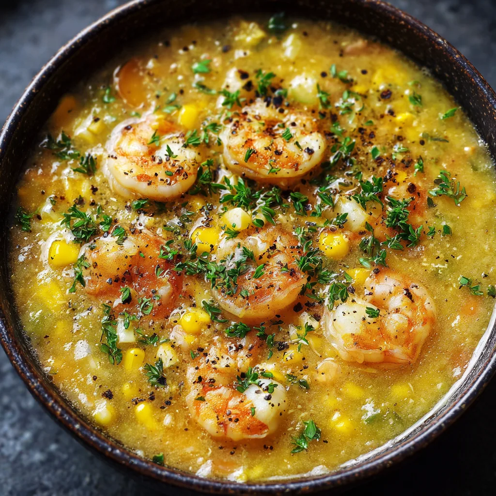 Shrimp and Corn Soup