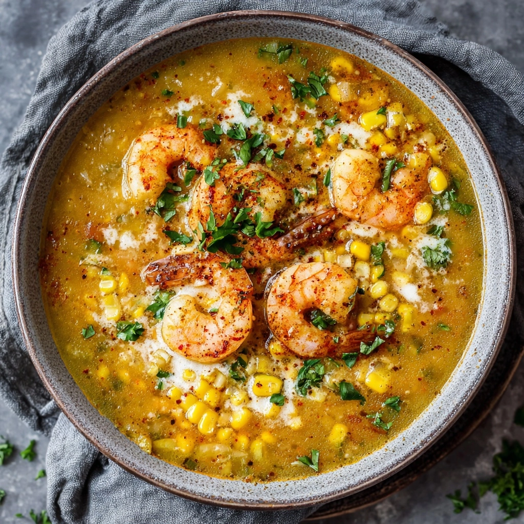 Shrimp and Corn Soup