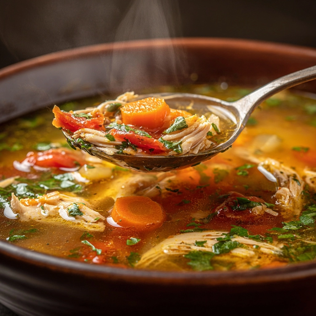 Sicilian Chicken Soup