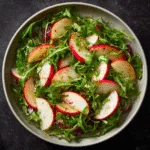 Simple Apple Arugula Salad Recipe | Lemons & Zest