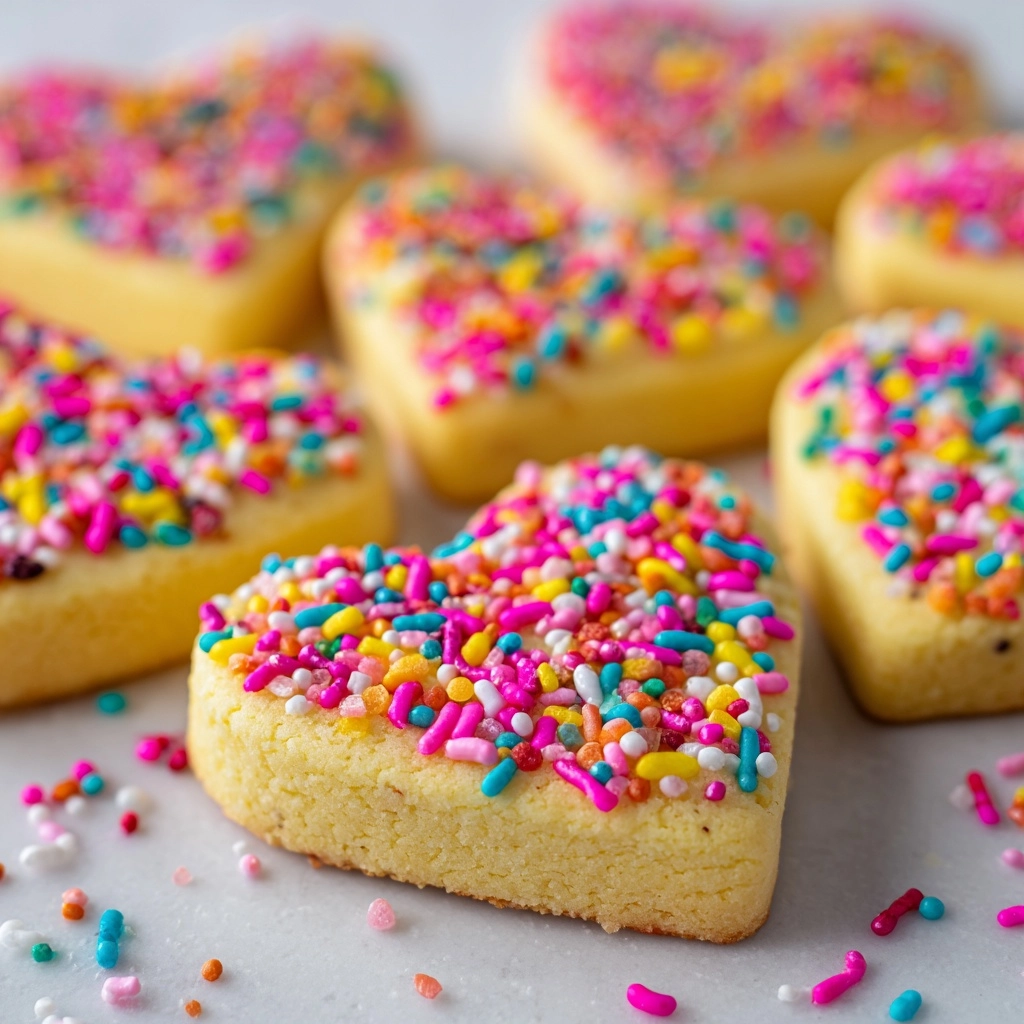Slice and Bake Heart Cookies