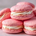 Soft Strawberry Cake Mix Sandwich Cookies - Baking with Blondie