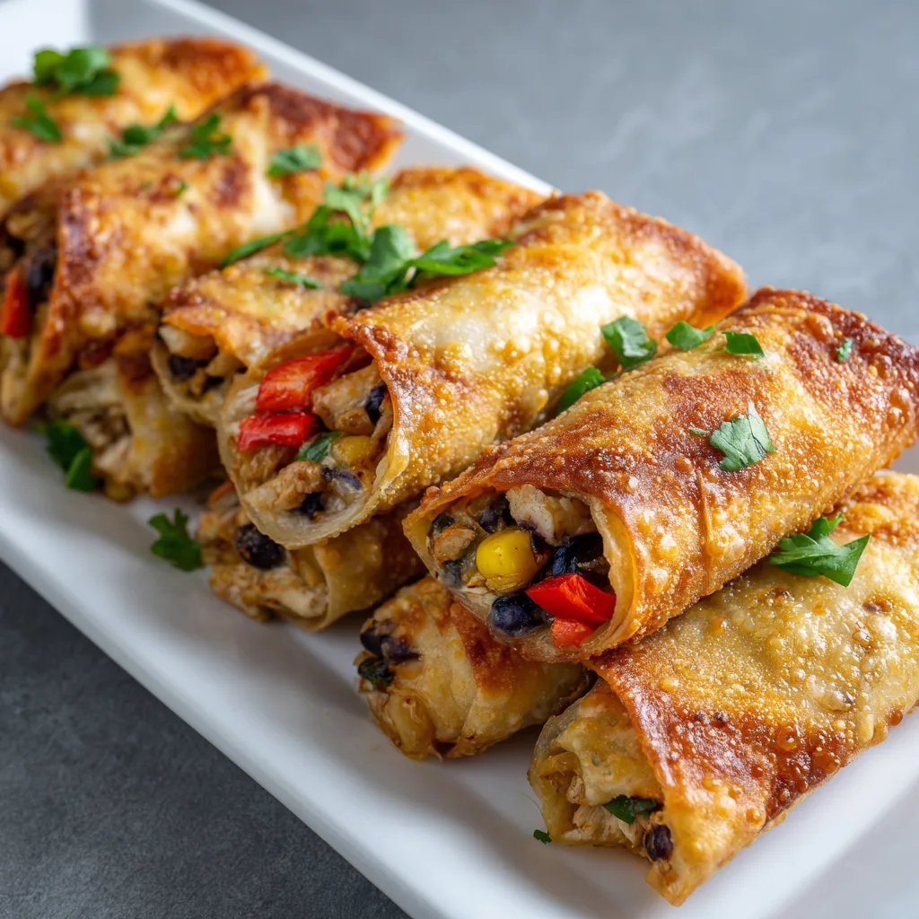 Southwest Egg Rolls - Like Mother Like Daughter