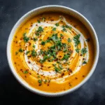 Spicy Butternut Squash Sweet Potato Soup