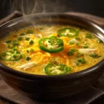 Spicy Jalapeño Popper Chicken Soup