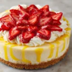 Strawberry Lemonade Cheesecake Recipe