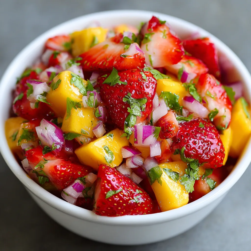 Strawberry Mango Salsa