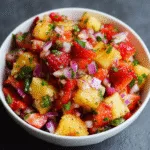 Tangy Pineapple Strawberry Salsa
