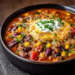 The BEST Taco Soup
