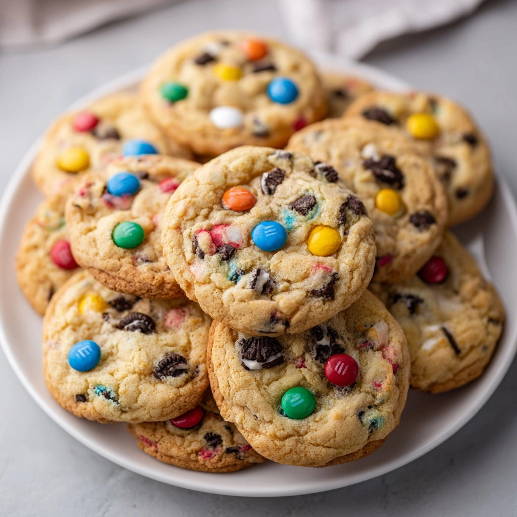 The Best Valentine's Day Oreo m&m's Cookies