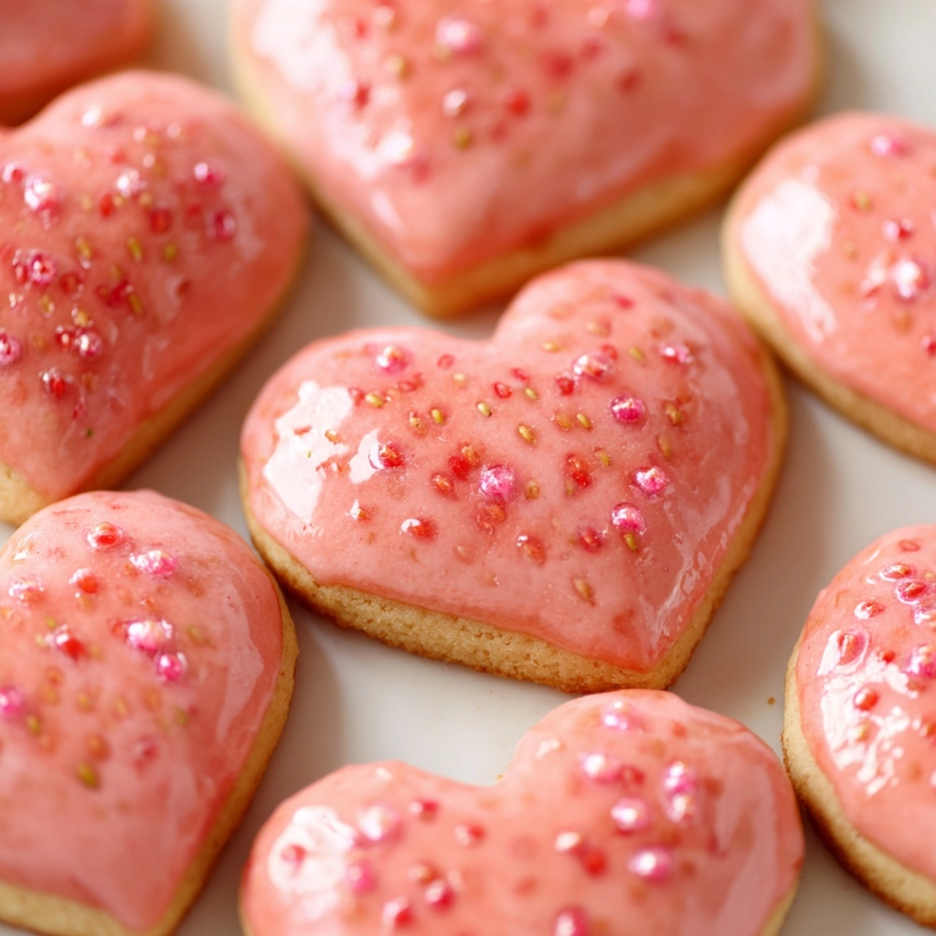 Valentine Strawberry Cookies Recipe
