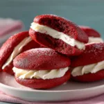 Valentine’s Red Velvet Whoopie Pies