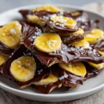 Viral Chocolate Banana Bark - 3 Ingredients