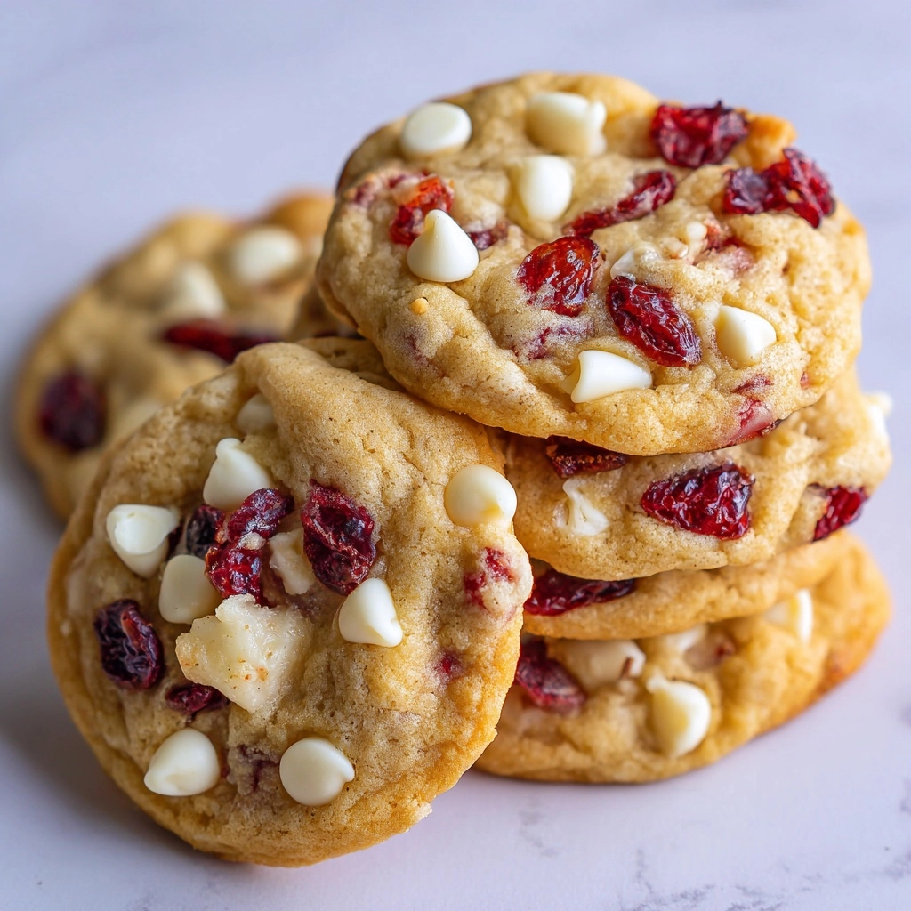 White Chocolate Cranberry Cookies