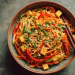 15-Minute Veggie Pad Thai (Weeknight Vegan)