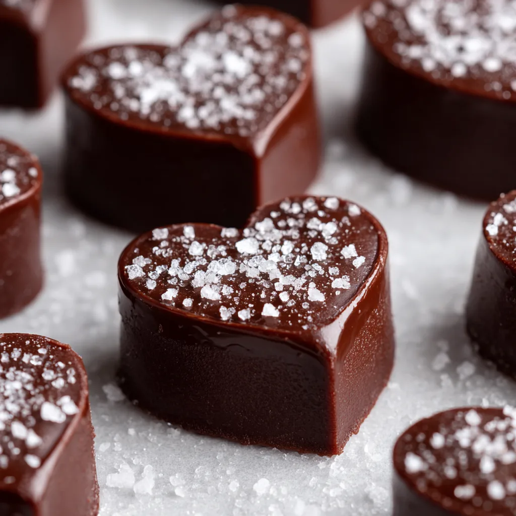 3-Ingredient Chocolate Fudge Hearts