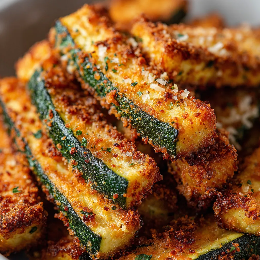 Air Fryer Zucchini Fries (Healthy Snack)