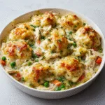 Baked Chicken and Dumplings Casserole